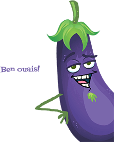 Peaches and Eggplants